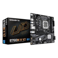 GIGABYTE B760M H V2 Scheda Madre - Supporta CPU Intel Core di 14ª generazione, VRM digitale a 5+1+1 fasi, fino a 8000MHz