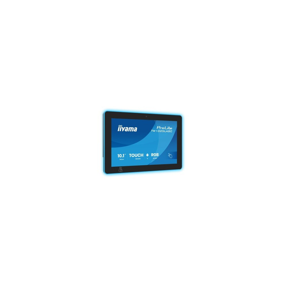 iiyama ProLite TW1025LASC-B3PNR Monitor PC 25,6 cm (10.1″) 1280 x 800 Pixel WXGA LED Touch screen Multi utente Nero