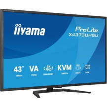 iiyama ProLite X4373UHSU-B2 Monitor PC 108 cm (42.5″) 3840 x 2160 Pixel 4K Ultra HD LED Nero