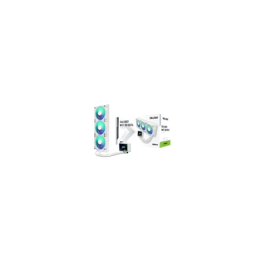 ASRock CPC Challenger 360 Digital ARGB White