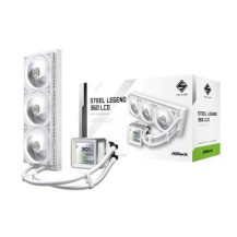 ASRock CPC Steel Legend 360 LCD White