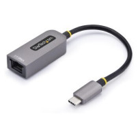 StarTech.com Adattatore Ethernet USB C, Convertitore di Rete/NIC NBASE-T 2.5/1GbE da USB Type-C 3.0 a RJ45. Compatibile