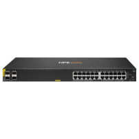 HPE Aruba Networking CX 6000 24p 10M/100M/1G Class4 PoE 4p SFP 1G 370W Switch EU
