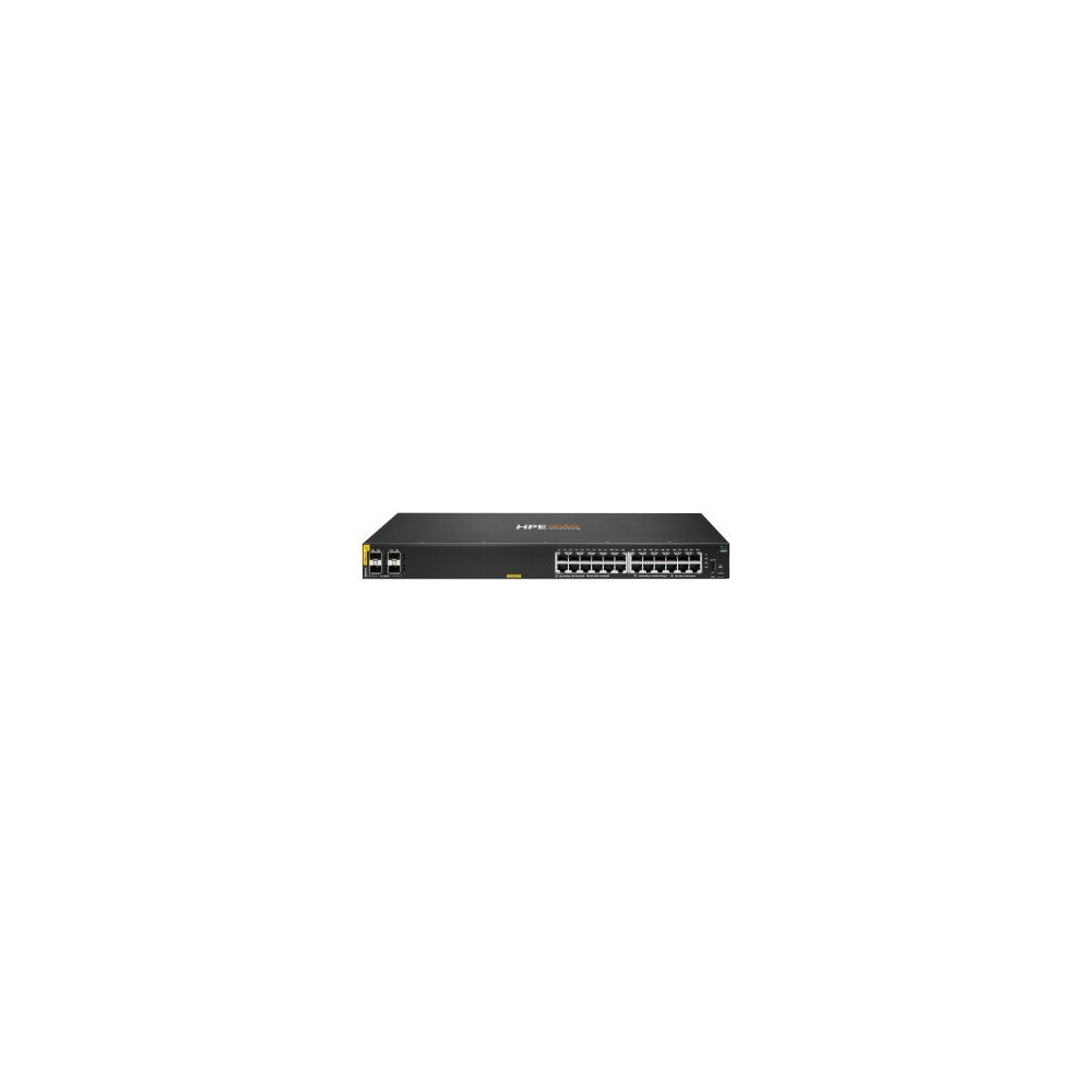 HPE Aruba Networking CX 6000 24p 10M/100M/1G Class4 PoE 4p SFP 1G 370W Switch EU