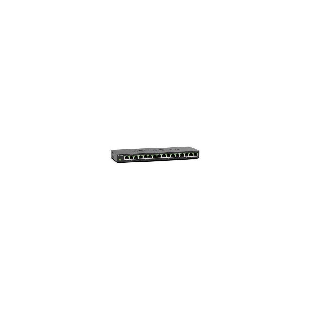 NETGEAR GS316 Non gestito L2 Gigabit Ethernet (10/100/1000) Nero
