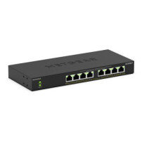 NETGEAR GS308LP Non gestito Gigabit Ethernet (10/100/1000) Supporto Power over Ethernet (PoE) Desktop Nero