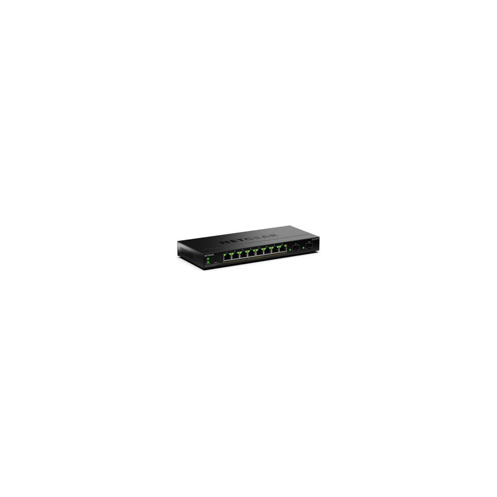 NETGEAR GS310TPv2 Gestito L2/L3 Gigabit Ethernet (10/100/1000) Supporto Power over Ethernet (PoE) Desktop Nero