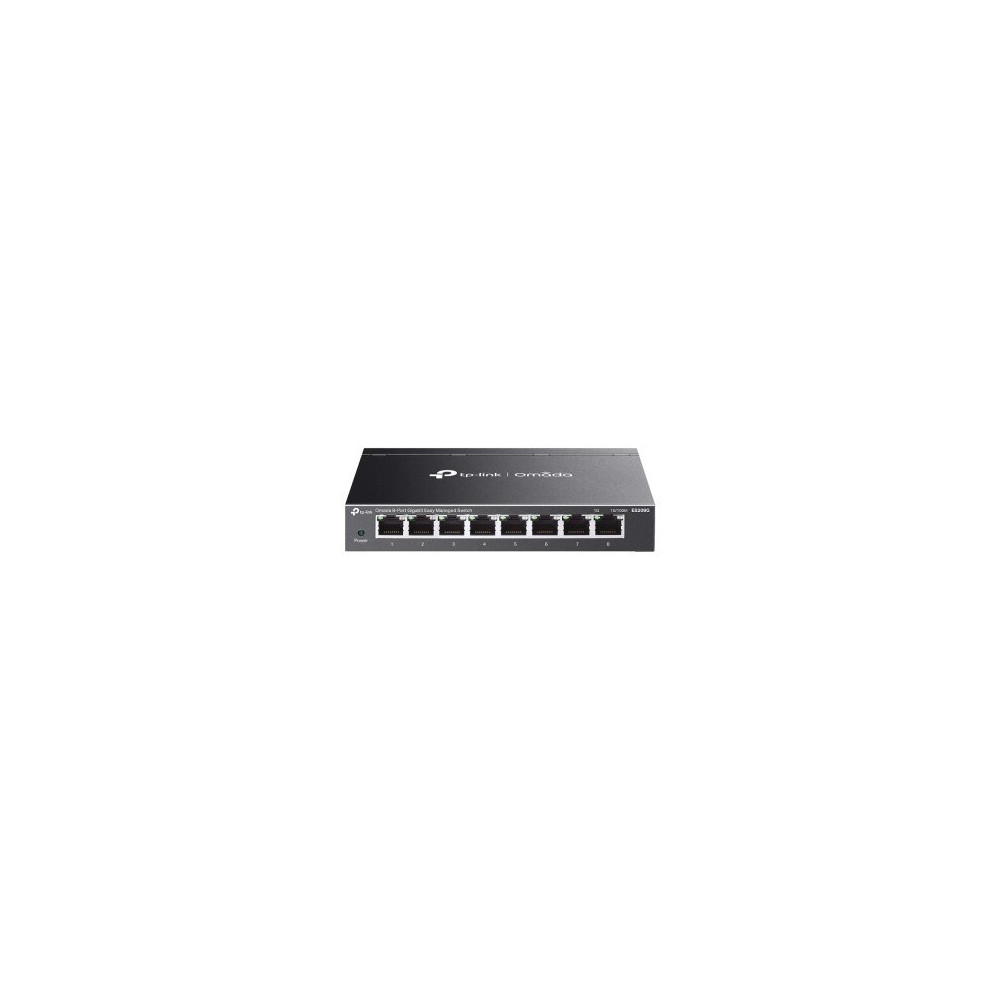 TP-Link Omada ES208G switch di rete Gestito L2 Gigabit Ethernet (10/100/1000) Nero