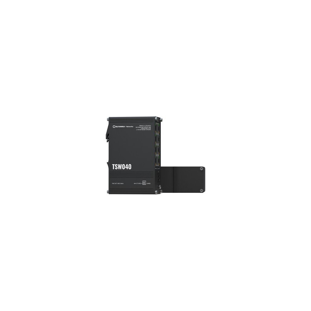 Teltonika · Switch · TSW040 8 Port 10/100 PoE + Industrial unmanaged Switch
