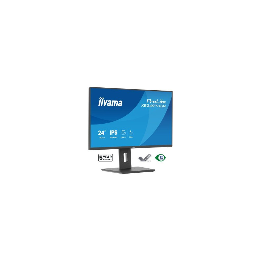iiyama ProLite XB2497HSN-B1 Monitor PC 60,5 cm (23.8″) 1920 x 1080 Pixel Full HD LED Nero