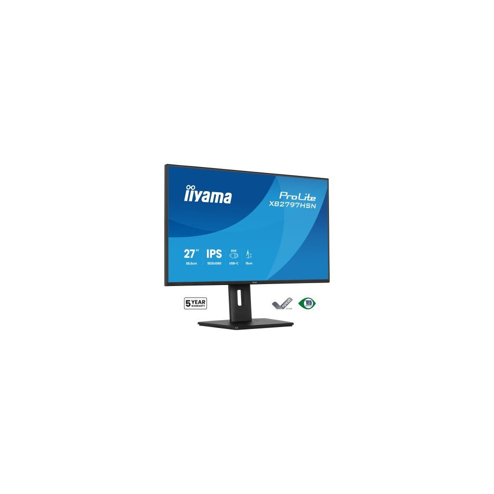 iiyama ProLite XB2797HSN-B1 Monitor PC 68,6 cm (27″) 1920 x 1080 Pixel Full HD LCD Nero