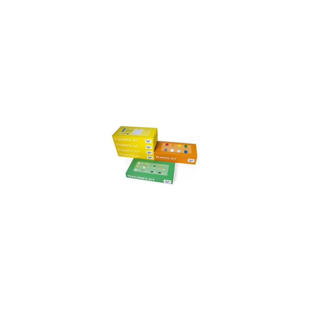 3Doodler Start EDU Plastica Blu, Ciano, Verde, Grigio, Arancione, Rosso, Bianco, Giallo