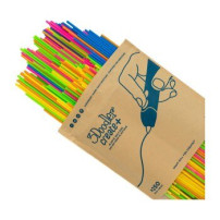 3Doodler Filament Create+ & Pro+ 250 PLA\″Neon Sunset Mix\″ Acido polilattico (PLA) Blu, Verde, Arancione, Rosa, Viola,