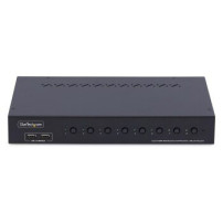 StarTech.com KVM Switch HDMI a 8 Porte con Kit Rack da 1U, 4K 60Hz HDMI 2.0, hub USB a 4 Porte, Commutazione con Tasti a