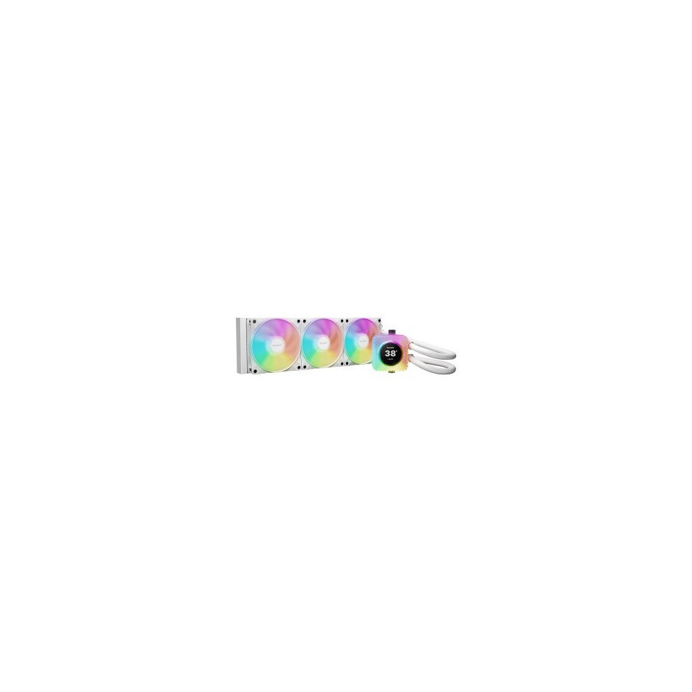 be quiet! LIGHT LOOP IO LCD | 360mm Processore Raffreddatore di liquidi tutto in uno 12 cm Bianco 1 pz