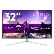 Philips Evnia 8000 32M2N8900P/00 Monitor PC 80 cm (31.5″) 3840 x 2160 Pixel 4K Ultra HD QD-OLED Bianco