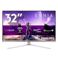 Philips Evnia 8000 32M2N8900P/00 Monitor PC 80 cm (31.5″) 3840 x 2160 Pixel 4K Ultra HD QD-OLED Bianco