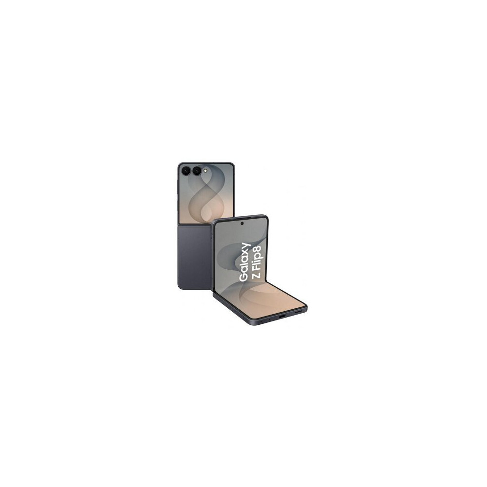Samsung Galaxy Z Flip8 , 256GB, Graphite, Selfie Camera 50MP, Now Brief, Assistente Foto, FlexWindow Personalizzata,