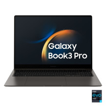 SAMSUNG GALAXY BOOK3 PRO 16" DYNAMIC AMOLED WQXGA+ i7-1360P 2.2GHz RAM 16GB-SSD 512GB M.2 NVMe-WI-FI 6E-WIN 11 PROF GRIGIO (NP96