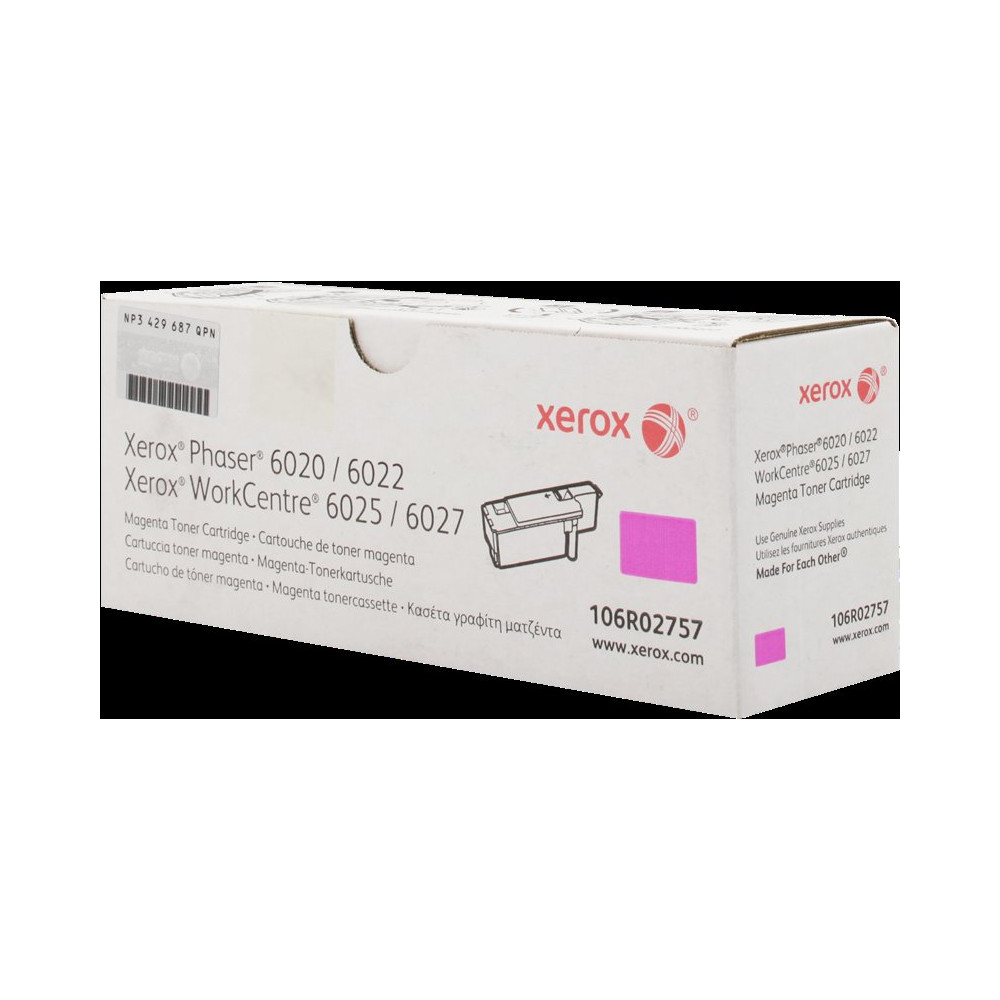 Xerox 106R02757 magenta toner (WorkCentre 6027)