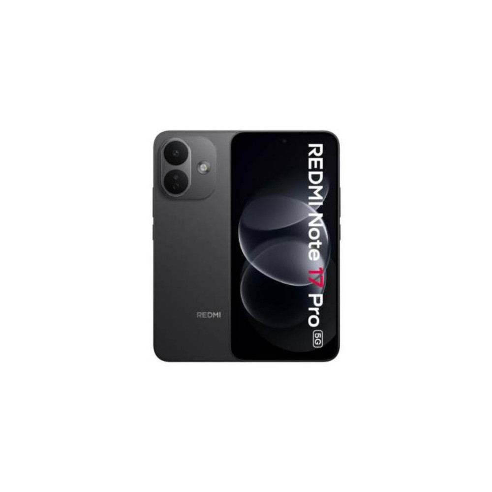 XIAOMI REDMI NOTE 17 PRO 5G 6+256GB 6.83" BLACK ITALIA