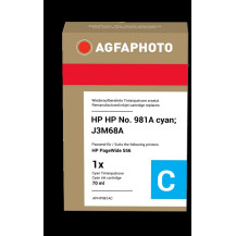 compatibile con HP 981A ciano  Agfa Photo APHP981AC ciano Cartuccia d'inchiostro
