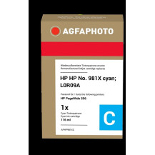 compatibile con HP 981X ciano  Agfa Photo APHP981XC ciano Cartuccia d'inchiostro
