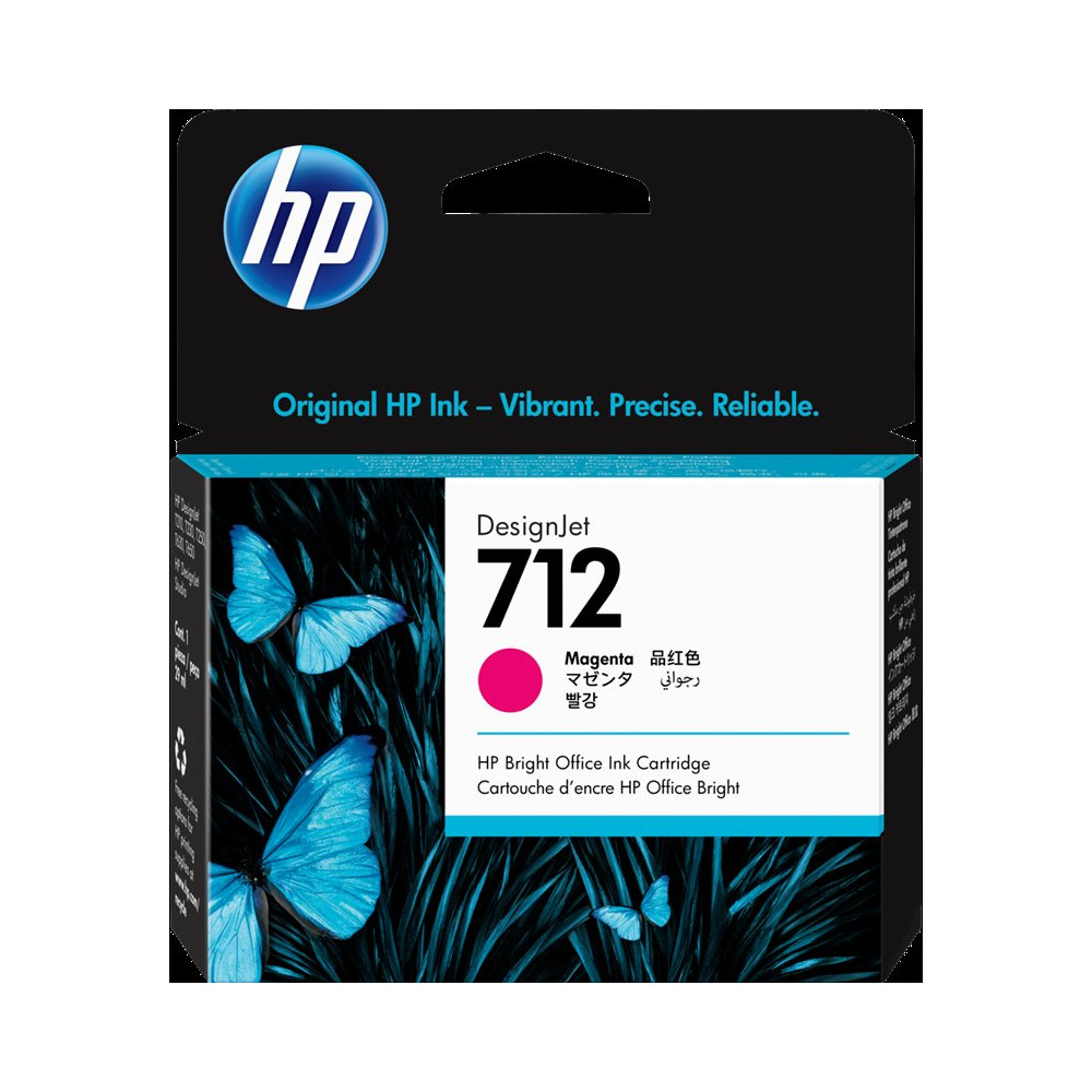 HP 712 magenta Cartuccia d'inchiostro (3ED68A)