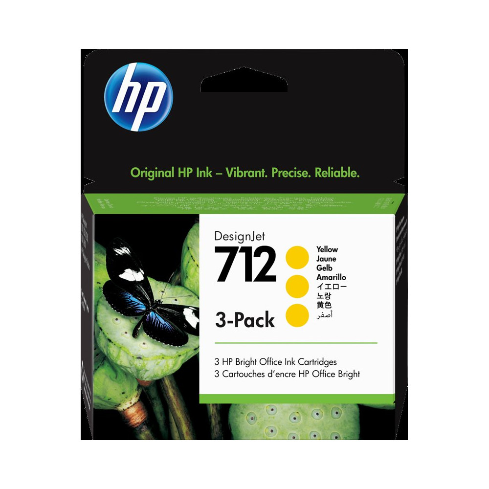 HP 712 Multipack giallo (3ED79A)