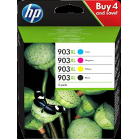 HP 903 XL Multipack nero / ciano / magenta / giallo (3HZ51AE MCVP 01)