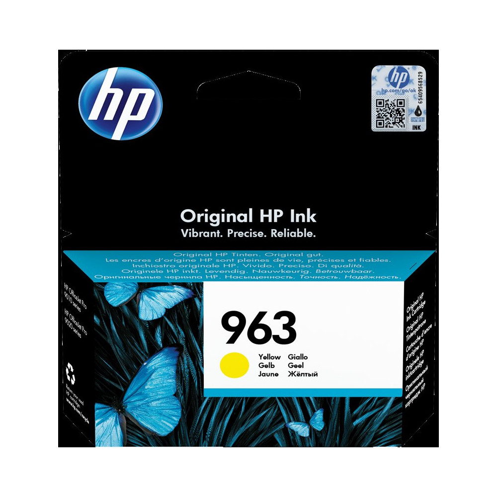 HP 963 giallo Cartuccia d'inchiostro (3JA25AE)