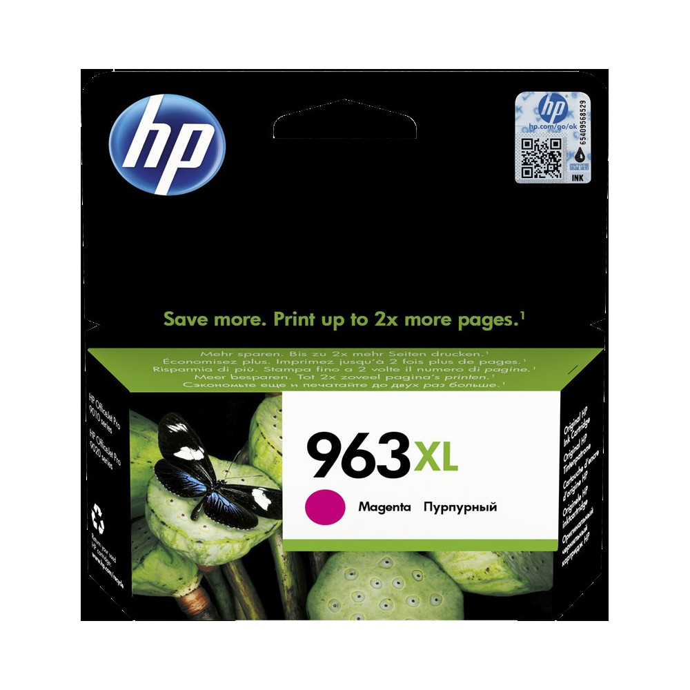 HP 963 XL magenta Cartuccia d'inchiostro (3JA28AE)