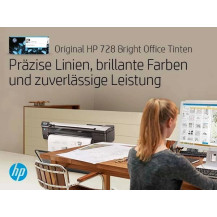 HP 728 Nero (opaco) Cartuccia d'inchiostro (3WX25A)