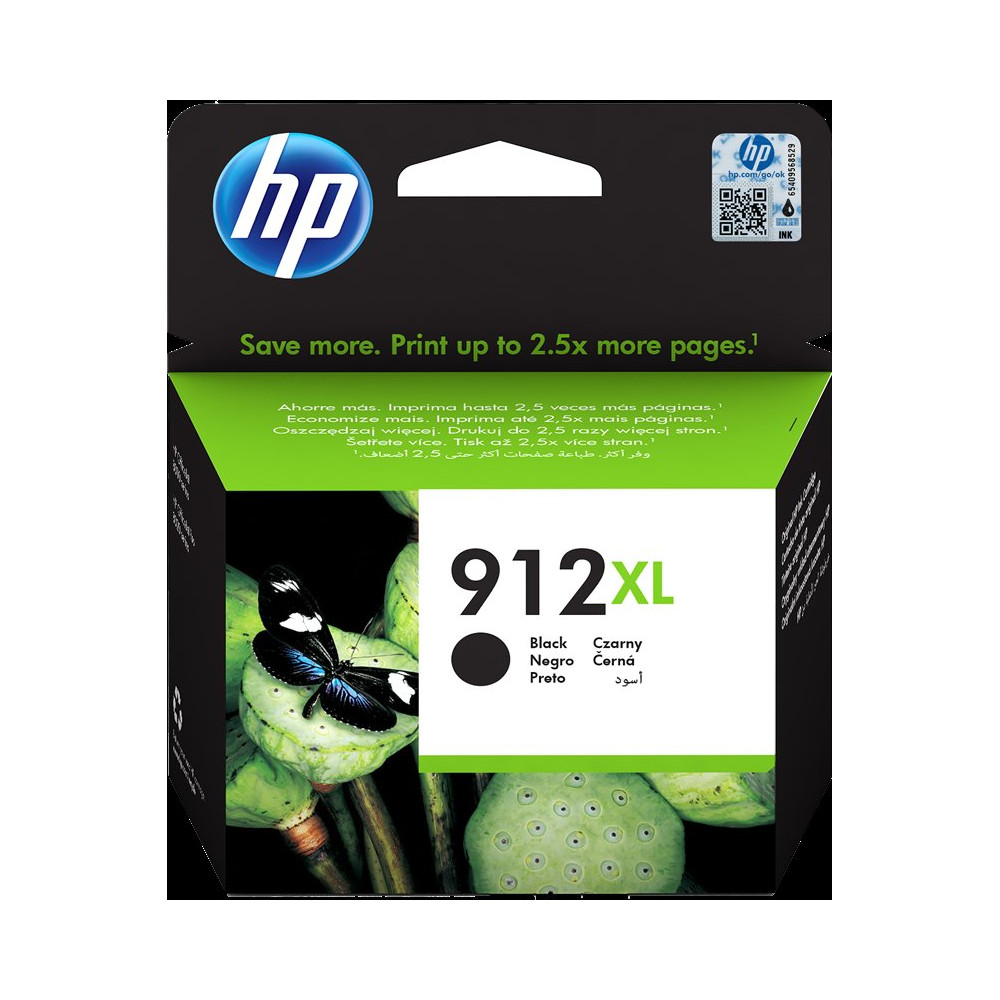 HP 912 XL nero Cartuccia d'inchiostro (3YL84AE)