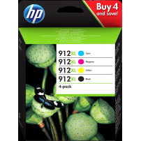 HP 912 XL Multipack nero / ciano / magenta / giallo (3YP34AE MCVP)