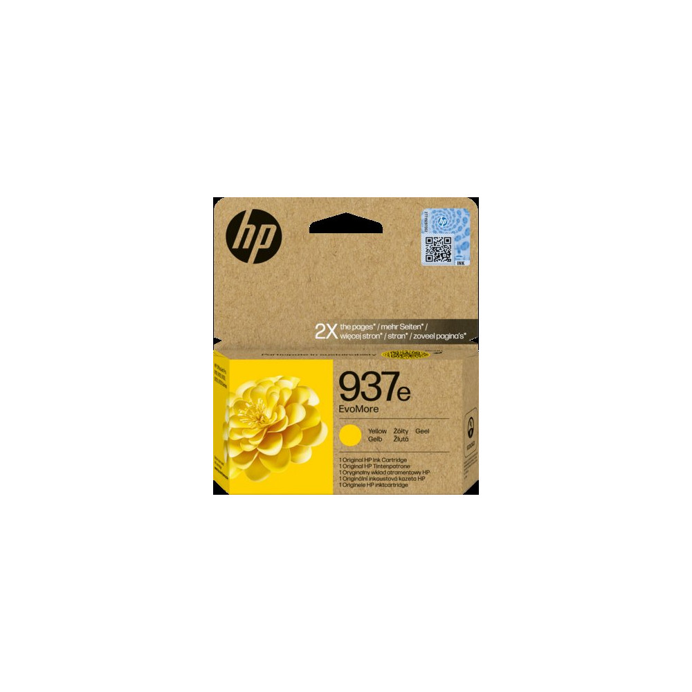 HP 937e giallo Cartuccia d'inchiostro (4S6W8NE)