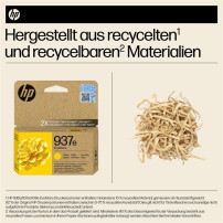 HP 937e giallo Cartuccia d'inchiostro (4S6W8NE)