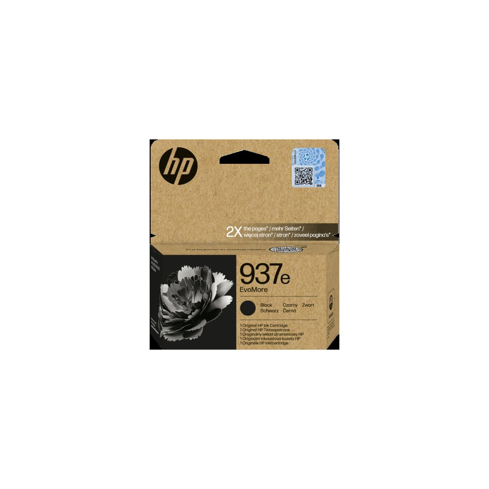 HP 937e nero Cartuccia d'inchiostro (4S6W9NE)