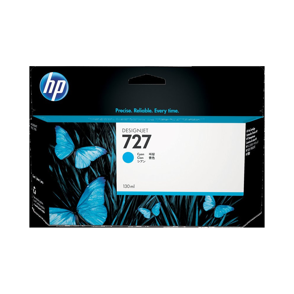 HP 727 ciano Cartuccia d'inchiostro (B3P19A)