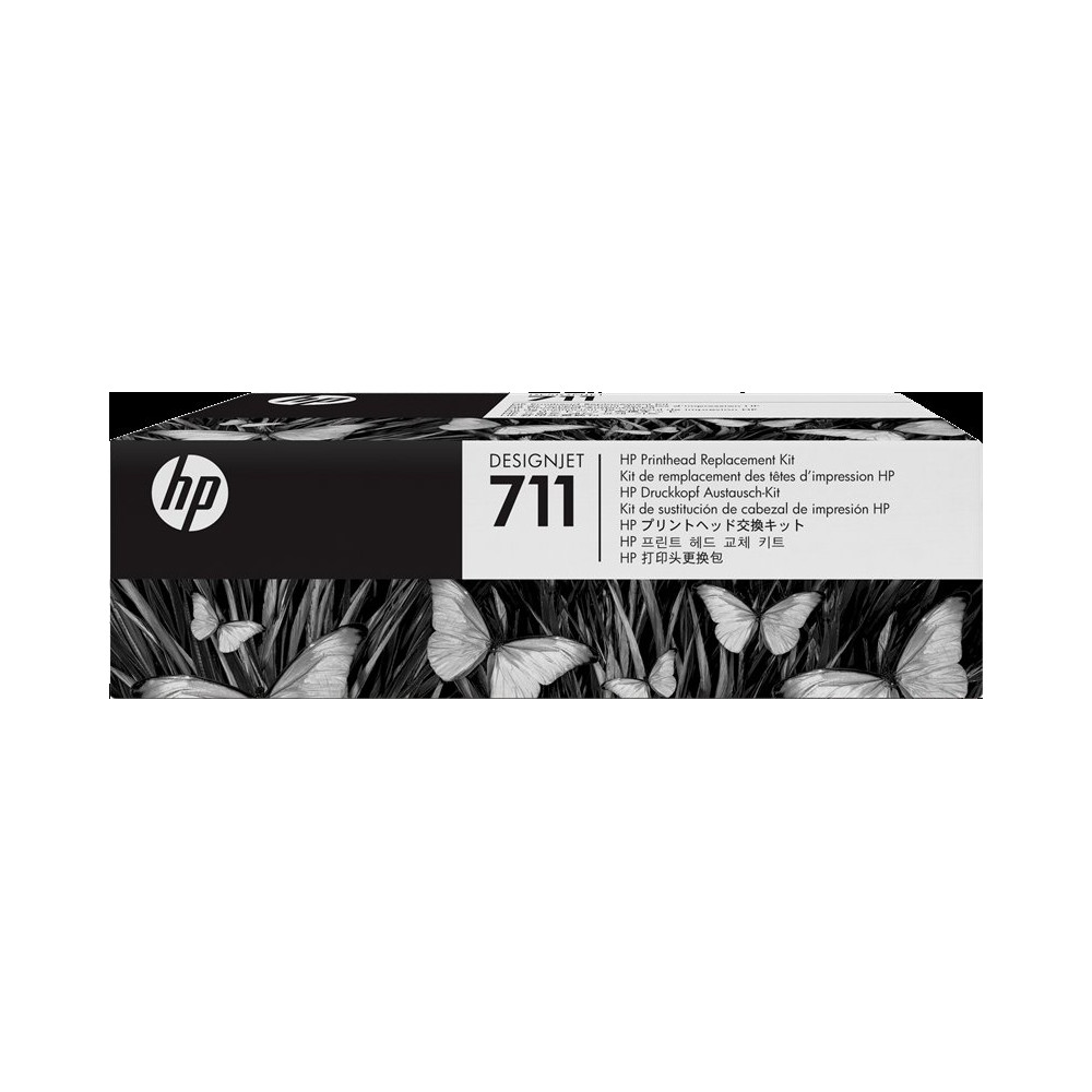 HP 711 Testina per stampa nero / ciano / magenta / giallo (C1Q10A)
