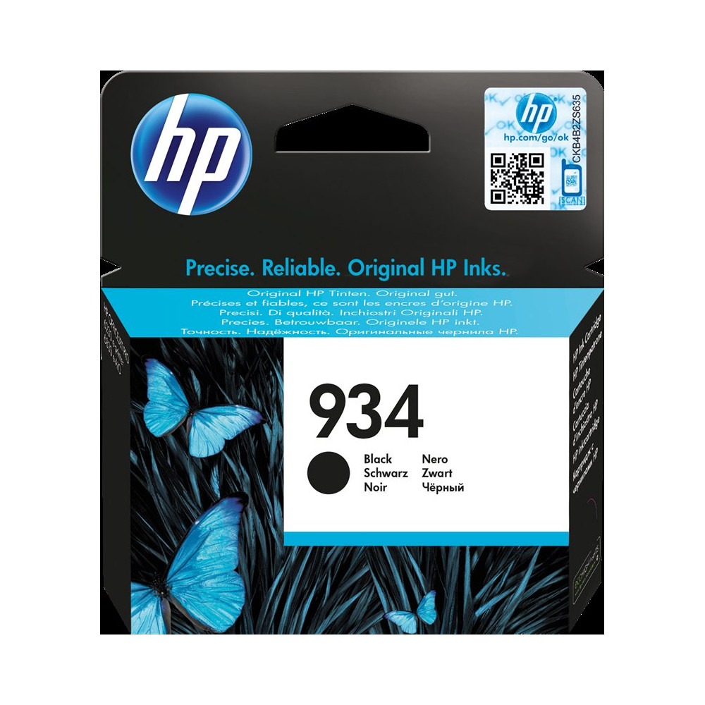 HP 934 nero Cartuccia d'inchiostro (C2P19AE)