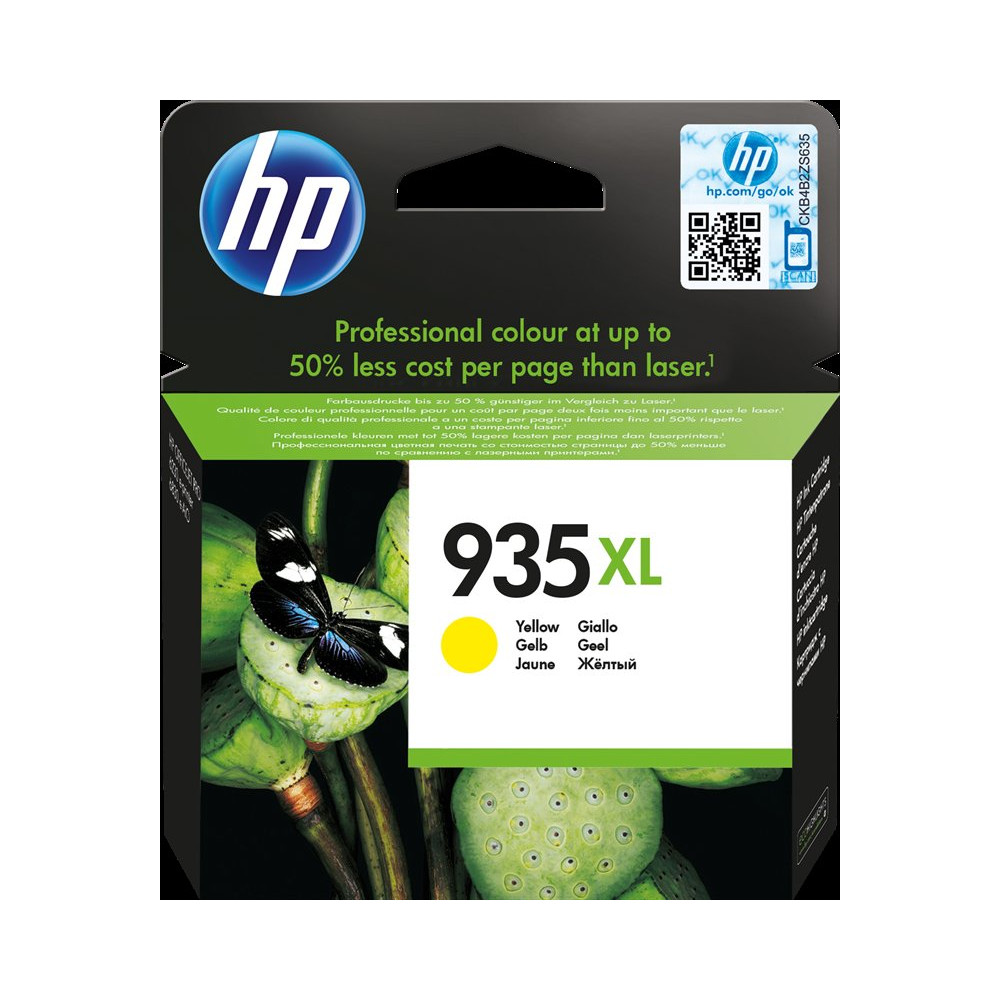 HP 935 XL giallo Cartuccia d'inchiostro (C2P26AE)