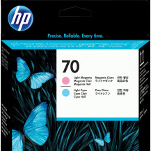 HP 70 Testina per stampa ciano (chiaro) / magenta (chiaro) (C9405A)