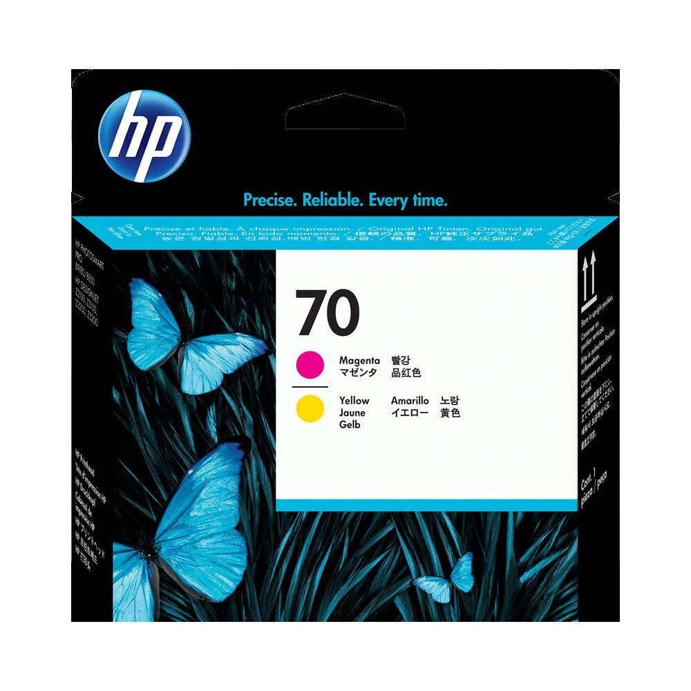 HP 70 Testina per stampa giallo / magenta (C9406A)