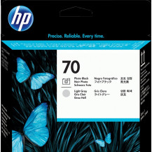 HP 70 Testina per stampa Nero (Foto) / grigio (chiaro) (C9407A)