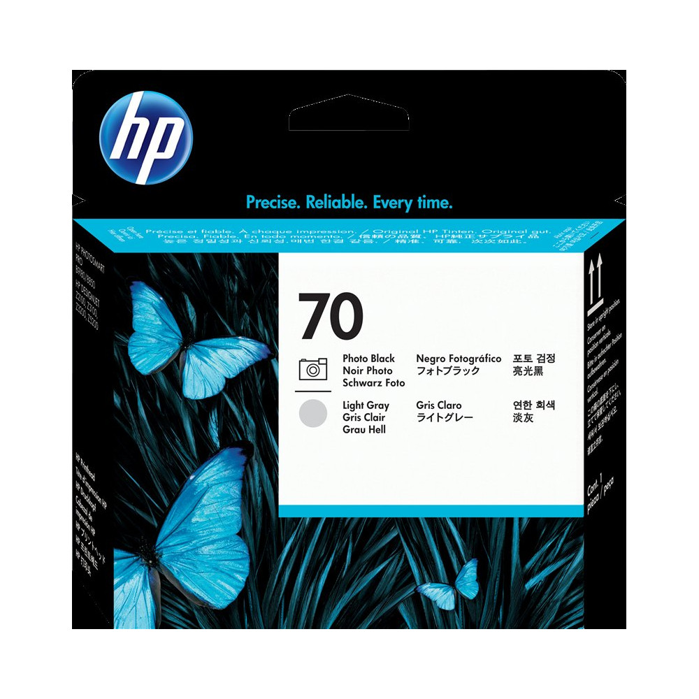 HP 70 Testina per stampa Nero (Foto) / grigio (chiaro) (C9407A)