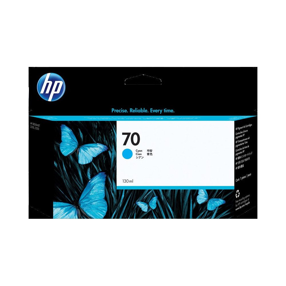 HP 70 ciano Cartuccia d'inchiostro (C9452A)