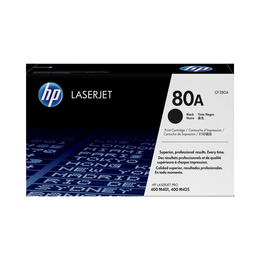 HP 80A nero toner (CF280A)