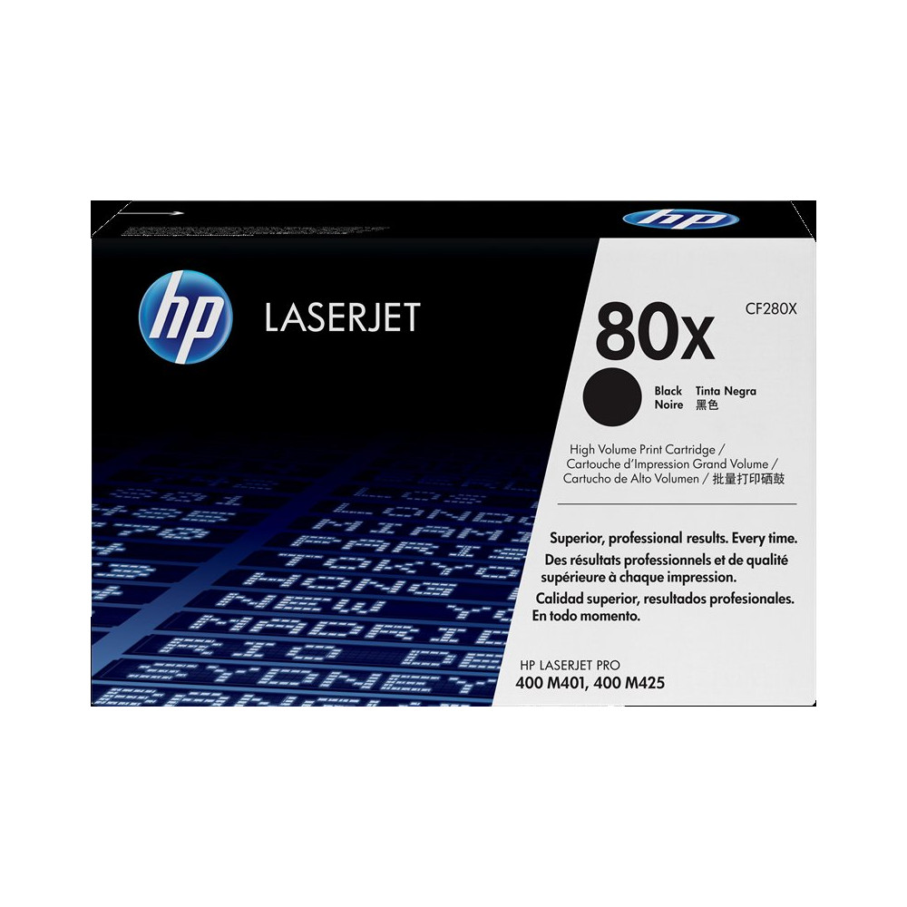 HP 80X nero toner (CF280X)