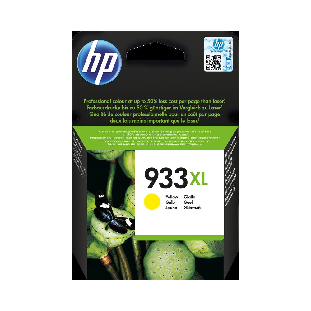 HP 933 XL giallo Cartuccia d'inchiostro (CN056AE)
